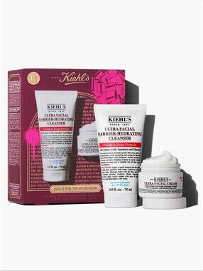 Kiehl’s Ultra Facial Hydration Duo NEW Sealed Cleanser & Cream No Box